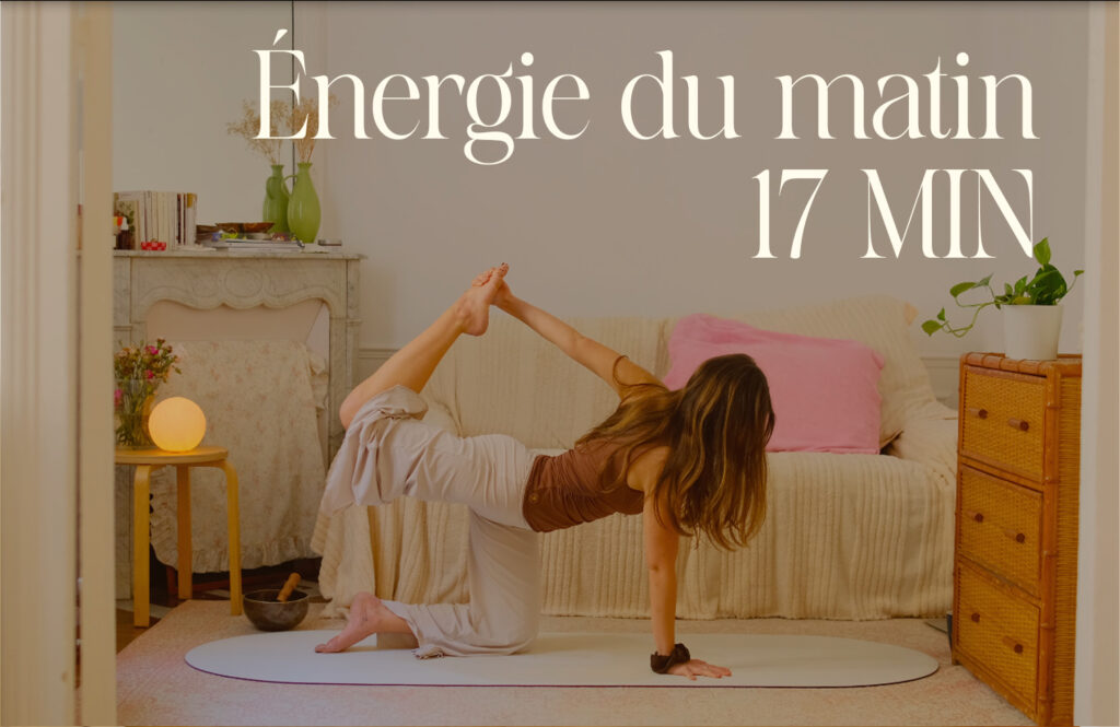 Tuto routine energie du matin gentle habits